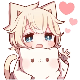 Sticker Сонный котёнок 3 @Nyasticks - 6