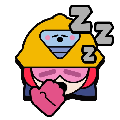 Sticker SleepyBrawlersPins - 1