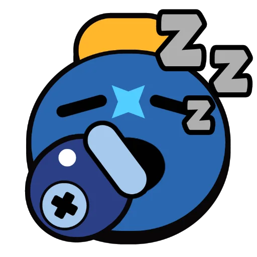 Стикер SleepyBrawlersPins - 1