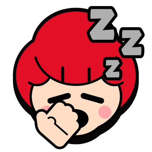 Sticker SleepyBrawlersPins - 1