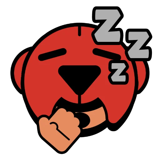 Стикер SleepyBrawlersPins - 1