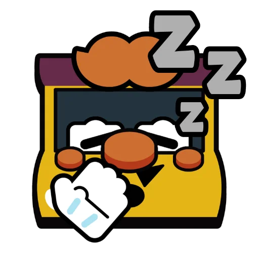 Sticker SleepyBrawlersPins - 1