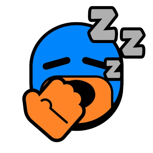 Sticker SleepyBrawlersPins - 1