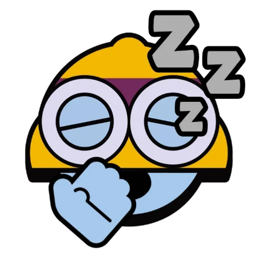 Sticker SleepyBrawlersPins - 1