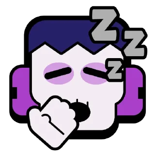 Стикер Sleepy Brawlers Pins - 4