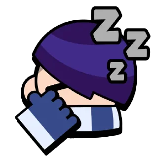 Стикер Sleepy Brawlers Pins - 7