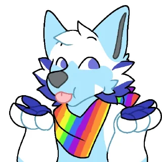 Sticker Sleet Arctic Fox - 6
