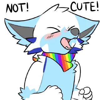 Sticker Sleet Arctic Fox - 3