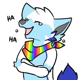 Sticker Sleet Arctic Fox - 9