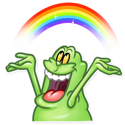 радуга мультфильм клипарт