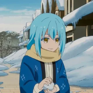 Стикер @anime_stickerr О моём перерождении в слизь - 6