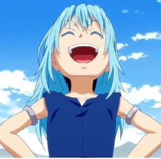 Стикер @anime_stickerr О моём перерождении в слизь - 11