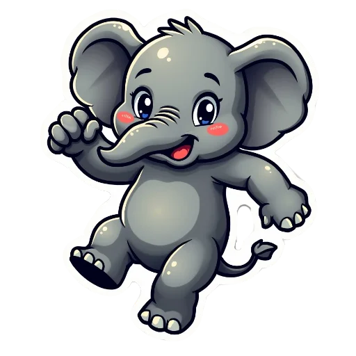 Sticker SlonCoin - 1