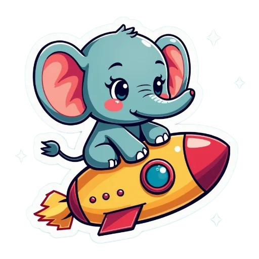 Sticker SlonCoin - 1