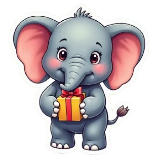 Sticker 💪Наш слон — @TapSlon - 6