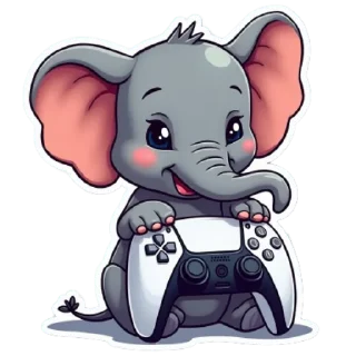 Sticker 💪Наш слон — @TapSlon - 5