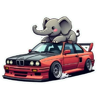 Sticker 💪Наш слон — @TapSlon - 8