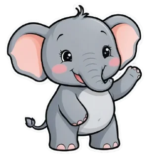 Sticker 💪Наш слон — @TapSlon - 1