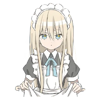 Sticker Служанка @nyasticks - 11