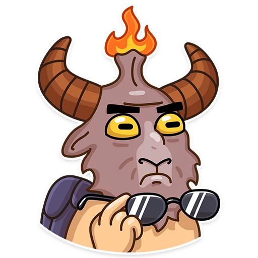 Sticker Sly Baphomet - 8