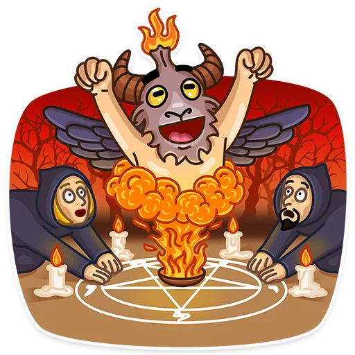 Sticker Sly Baphomet - 7