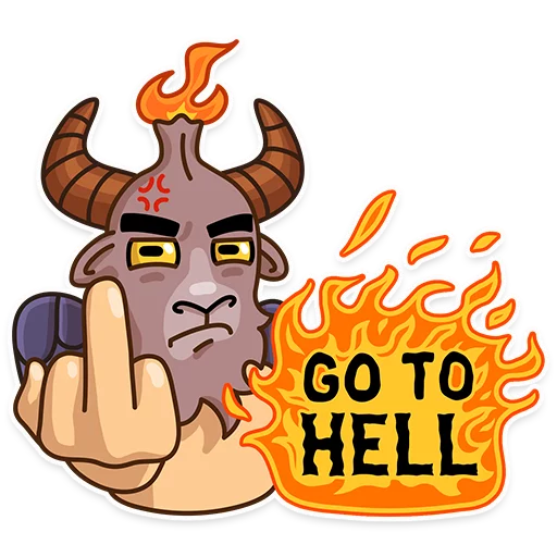 Sticker Sly Baphomet - 4