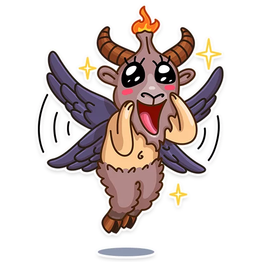 Sticker Sly Baphomet - 1