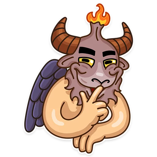 Sticker Sly Baphomet - 0