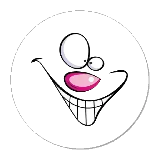 Sticker Смех - 8