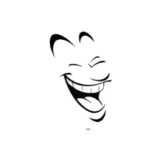 Sticker Смех - 3