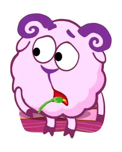 clipart animal figure pink