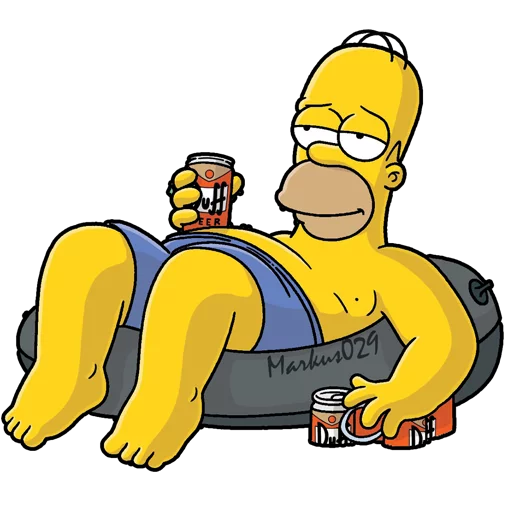 Стикер Симпсоны - 11