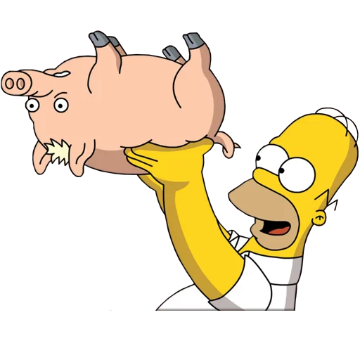 Стикер Симпсоны - 9