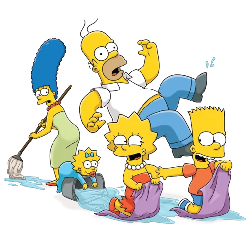 Стикер Симпсоны - 8