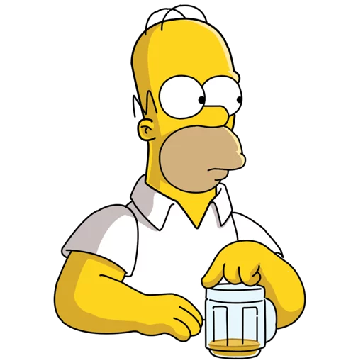 Стикер Симпсоны - 7