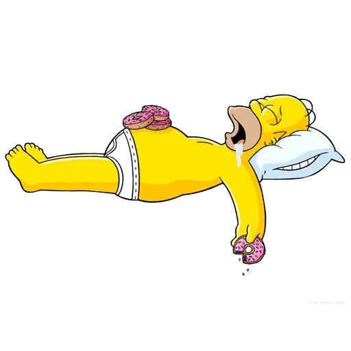 Стикер Симпсоны - 4