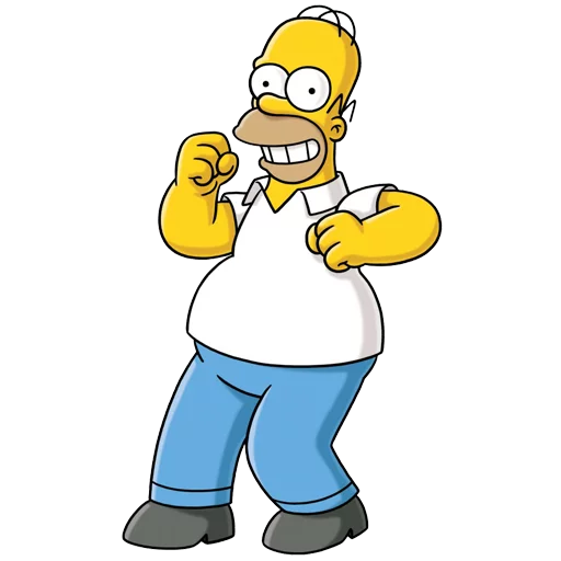 Стикер Симпсоны - 3