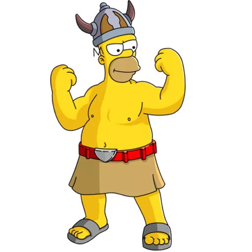 Стикер Симпсоны - 2