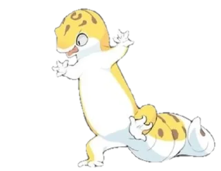 Стикер Smile Gekko - 10