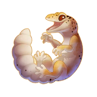 Стикер Smile Gekko - 2