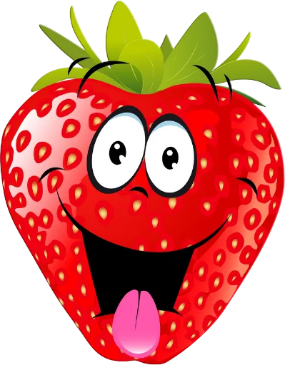 cartoon clipart fruit