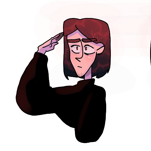 drawing human face illustration