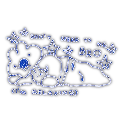 Стикер Сообщения любви(@treacle_honey_bear) - 8