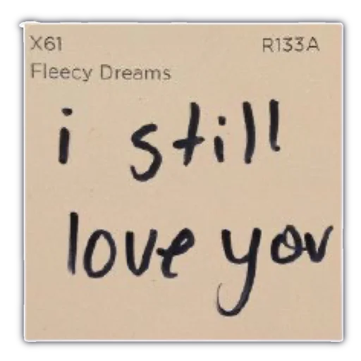 Стикер Сообщения любви(@treacle_honey_bear) - 7