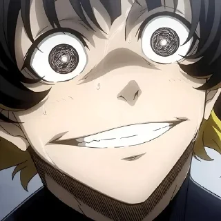 Sticker Блю лок @anime_stickerr - 6