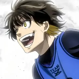 Sticker Блю лок @anime_stickerr - 11