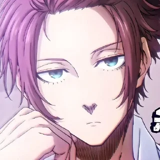 Sticker Блю лок @anime_stickerr - 2