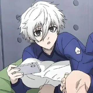 Sticker Блю лок @anime_stickerr - 7