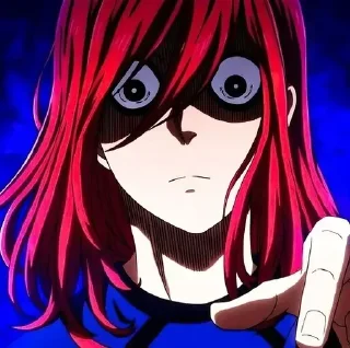 Sticker Блю лок @anime_stickerr - 3