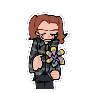 Sticker Снежа и Анджелка - 5